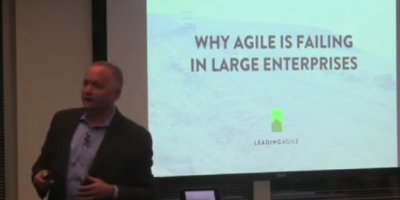 Why Agile Is Failing in Large Enterprises