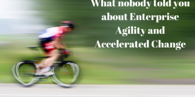 What Nobody Told You About Enterprise Agility And Accelerated Change by Erich Buhler