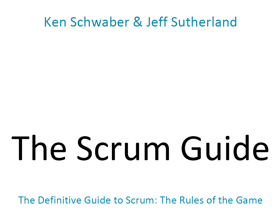 You are currently viewing The Scrum Guide