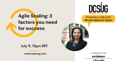 07/09/2021 – Agile Scaling: 3 Factors You Need For Success