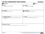 The Self-Organizing Team Canvas